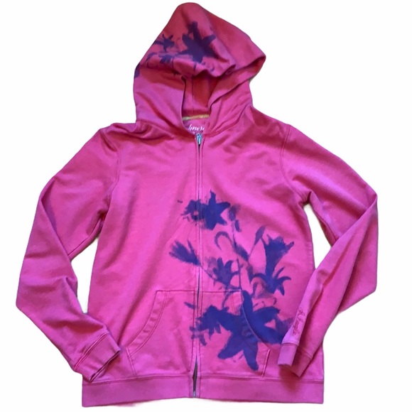 American Eagle Outfitters Tops - American Eagle Outfitters L/G Pink Hoodie